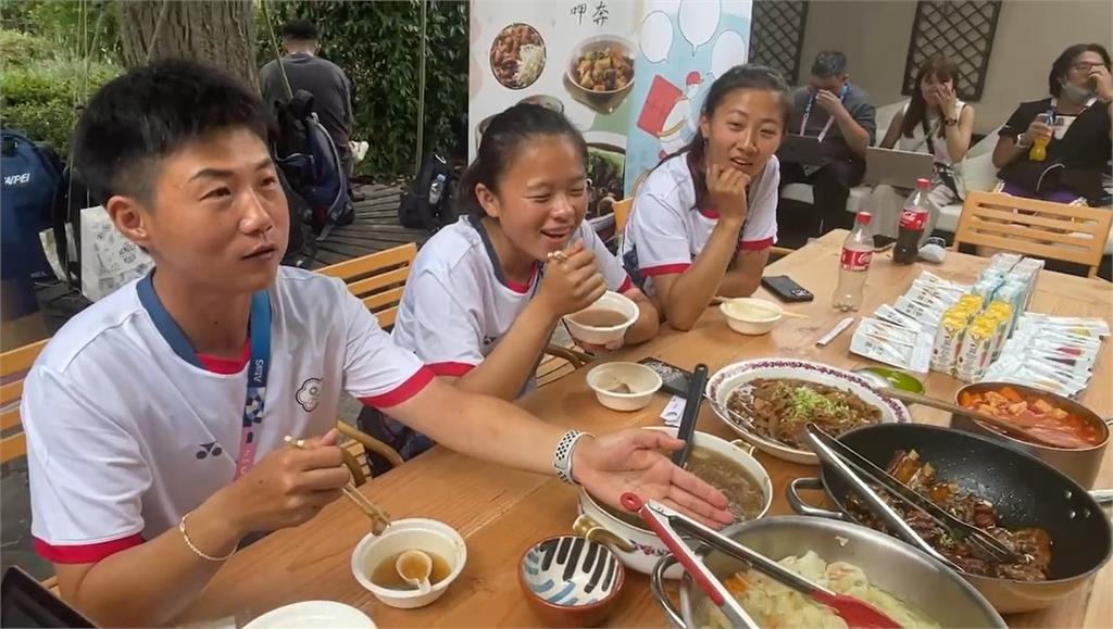 台灣味巴黎奧運飄香 膳食中繼站成選手最強後盾