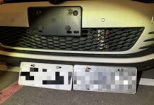 壢警閱「牌」無數 當場抓包他掛假車牌上路