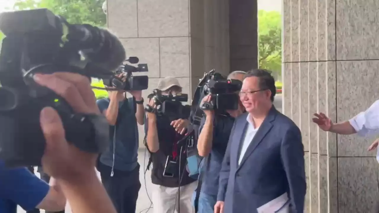 鄭文燦涉貪500萬交保 檢方抗告成功將發回桃地院重裁 vs240708 002