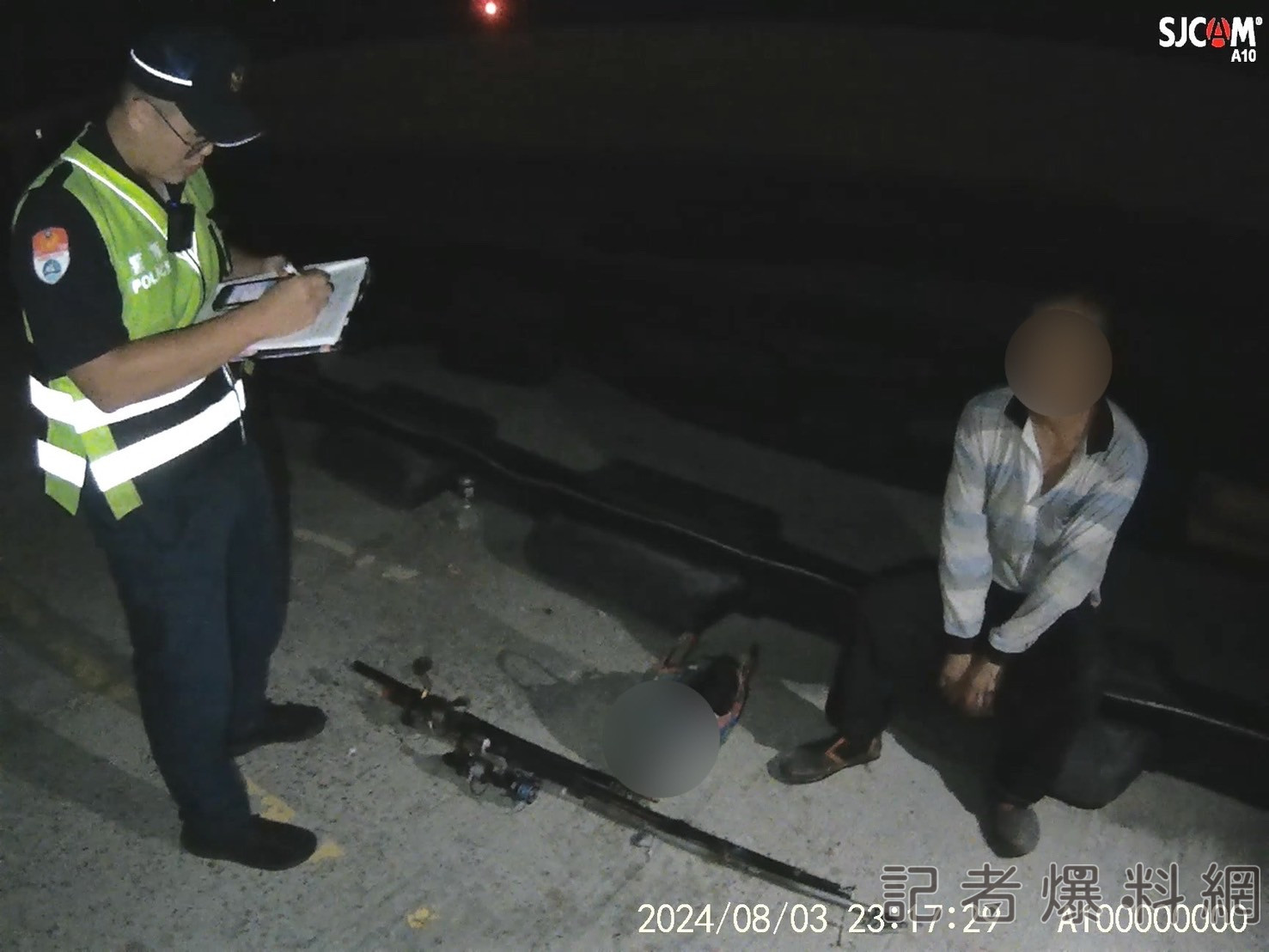 「鬼門開」硬闖管制區釣魚 男子被逮:鬼月不是不會查嗎?