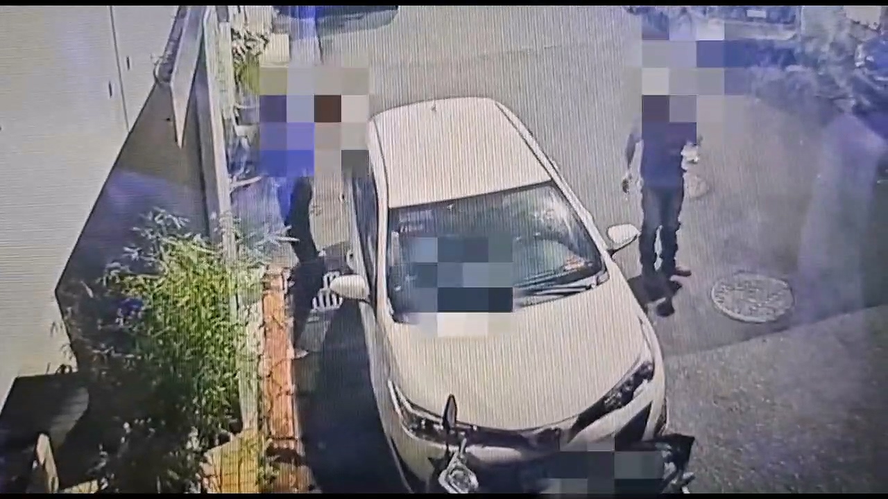 2男1女毒蟲深夜闖工地 偷電纜畫面曝