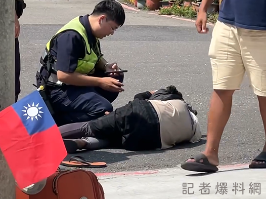 阿伯中暑倒地?超商店員曝真相