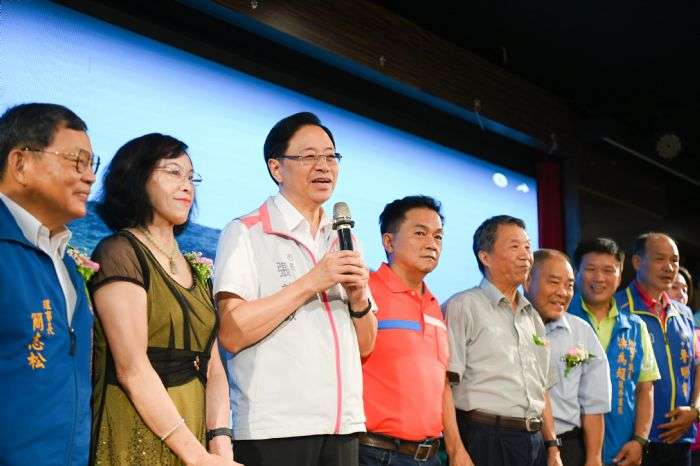 中壢張廖簡宗親會理事長高票連任 張善政親自祝賀 20240803163101567