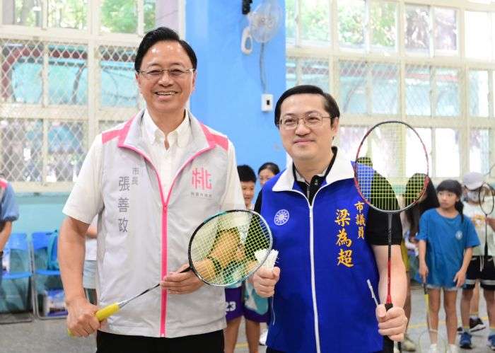桃市兒童羽球夏令營登場 600學子盡情揮灑汗水 20240805173515697