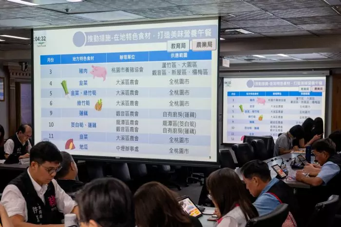 行銷在地食材 桃園推免費營養午餐結合食農教育 行銷在地食材 桃園推免費營養午餐結合食農教育