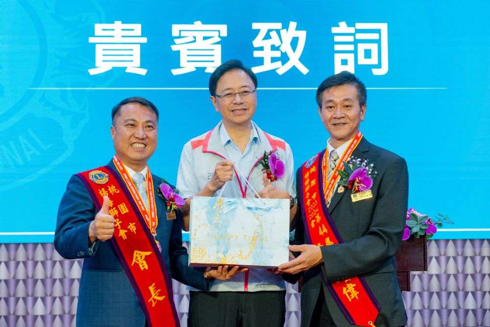 涂權吉接楊梅獅子會長 持續帶領會員關懷社區 202482219 26 2