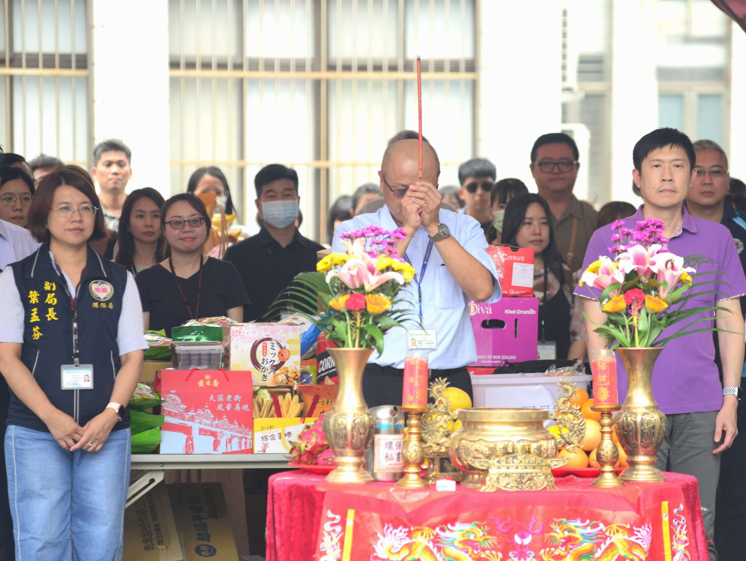 桃市府舉辦中元普渡活動 創意祭品展現環境關懷 22 1 scaled