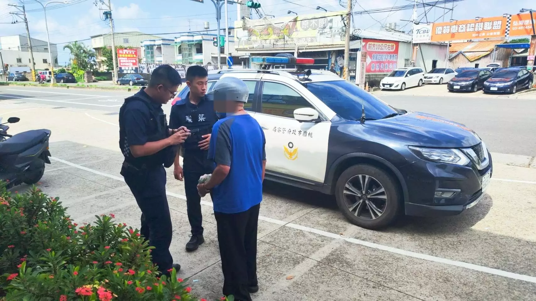 8旬翁獨自外出迷途逾2小時 大園警建議家屬這樣做 8旬翁獨自外出迷途逾2小時 大園警建議家屬這樣做