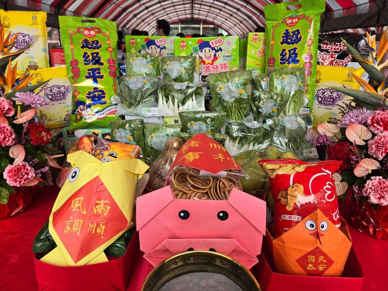 桃市府舉辦中元普渡活動 創意祭品展現環境關懷 4 0