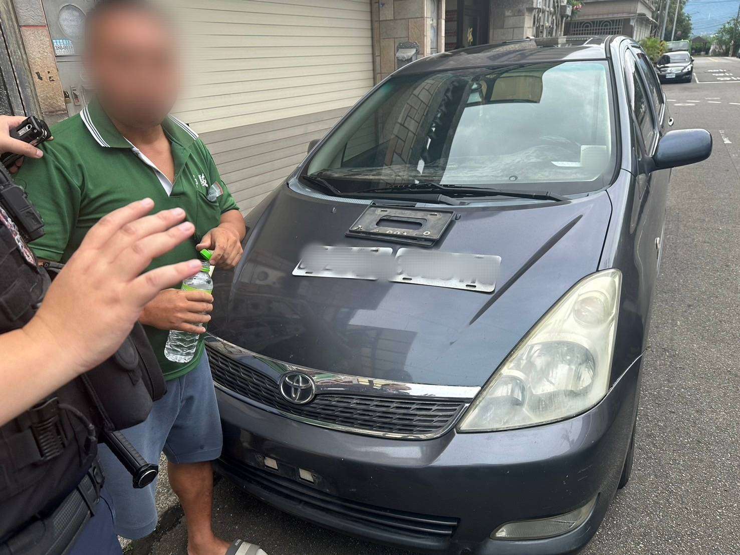 AI技術揭露假車牌 男子大膽上路遭警查獲 653543