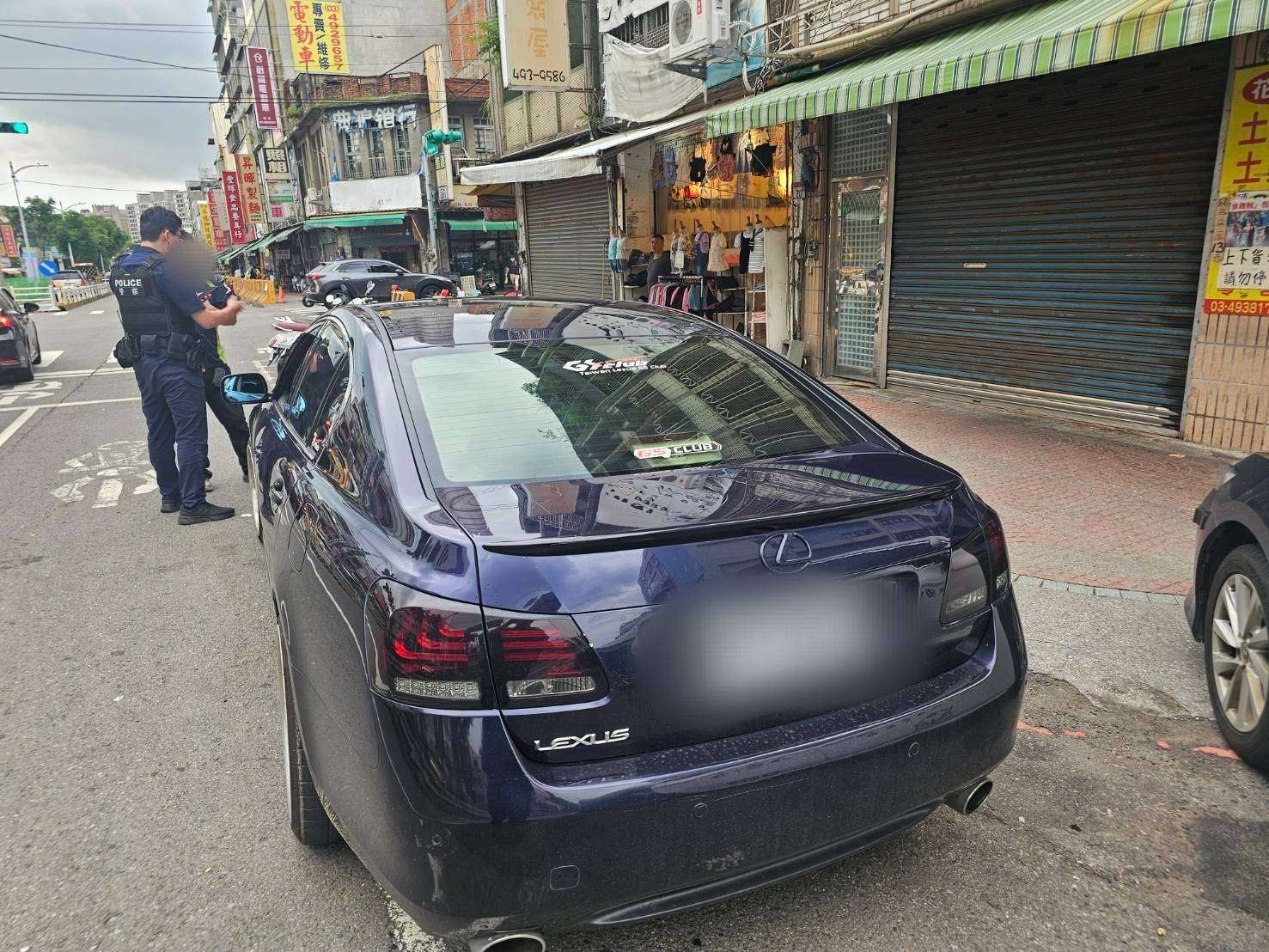 中壢男子借車遭查獲懸掛假車牌 遭警AI巡防系統查獲 654416 0