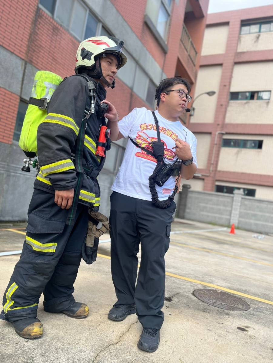 桃消山腳分隊結合企業辦理夏令營 互動體驗強化民眾防災意識 984394