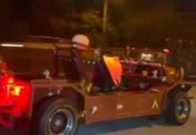 國道出現「跑跑卡丁車」沒違法?真相曝光