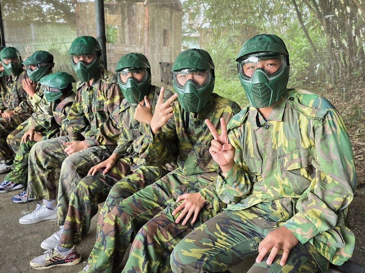 大溪警青少年活動寓教於樂 結合漆彈體驗宣導反毒知識 S 102842392