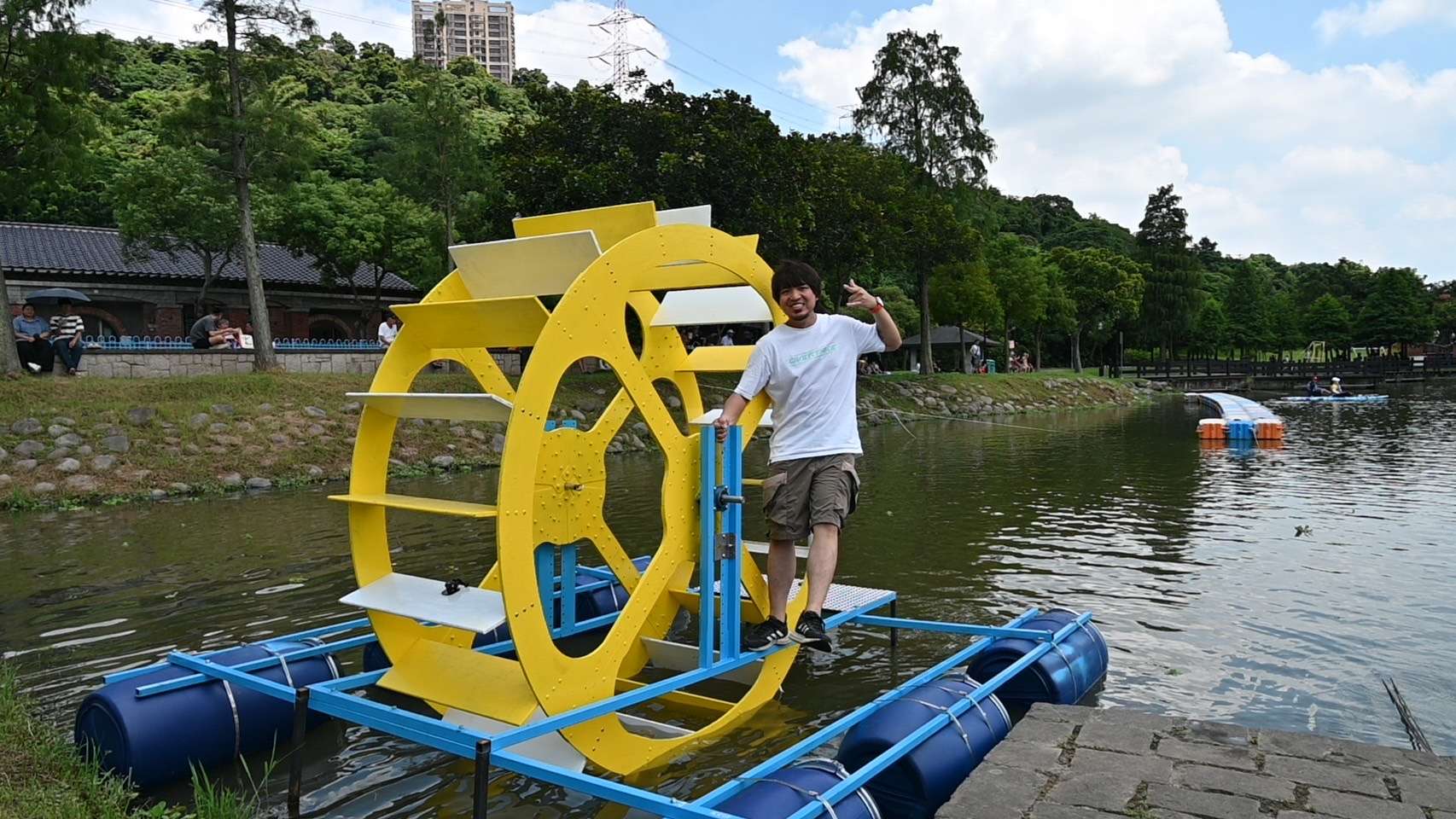 「全國盃Maker造船大賽」大溪河濱公園熱血登場 41隊齊聚競爭大展環保創造力 S 140386314 0
