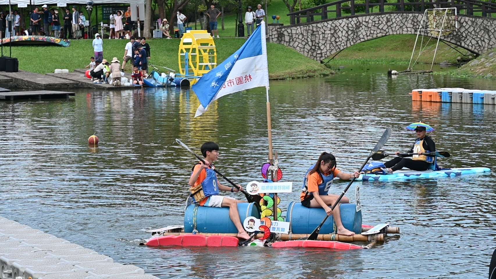 「全國盃Maker造船大賽」大溪河濱公園熱血登場 41隊齊聚競爭大展環保創造力 S 140386315 0