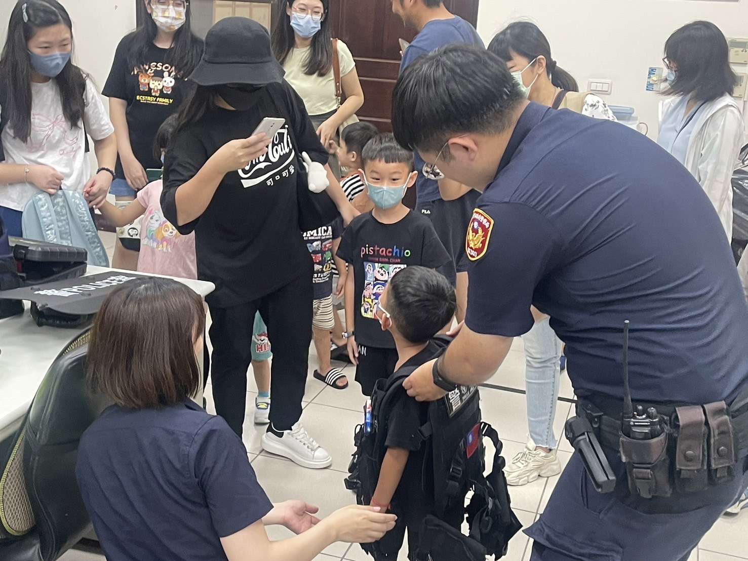 小小波麗士出任務 40幼童參觀新屋分駐所 S 66822211 0