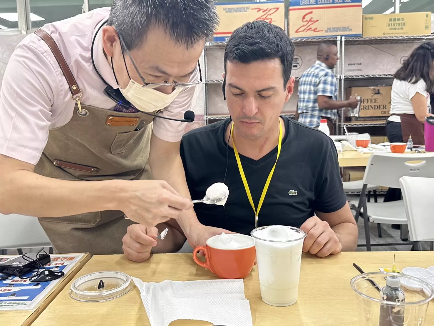 桃竹苗分署助友邦提升產業競爭力 10國學員齊聚研習飲品調製知識 桃竹苗分署助友邦提升產業競爭力 10國學員齊聚研習飲品調製知識