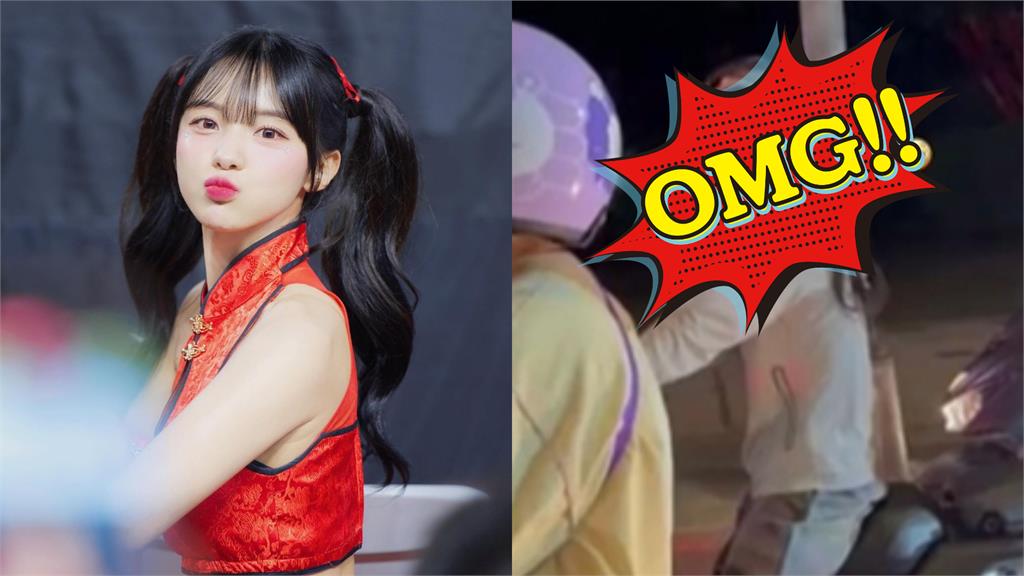 李多慧超融入台灣 騎機車被網友偶遇