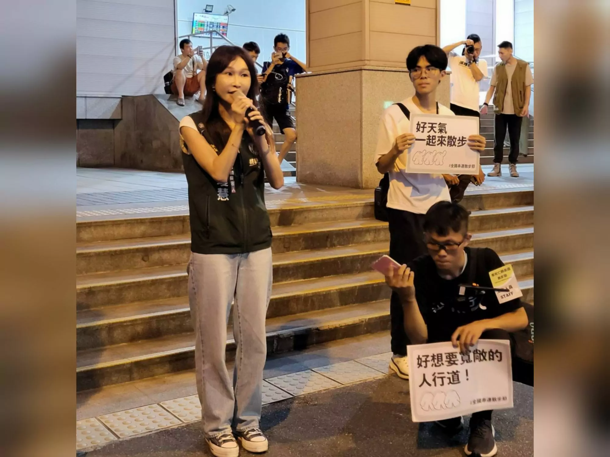 「零死亡願景散步節」登場!桃議員黃瓊慧揭露:家長推嬰兒車竟難通行 wp 1724502587720365218458968750335