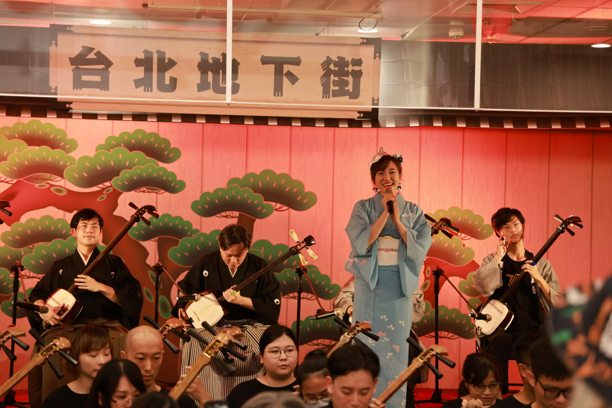 圖3津輕三味線台灣廣原會今年帶來充滿夏日氛圍的祭典選曲，超過30人的合奏與歌姬現場 scaled
