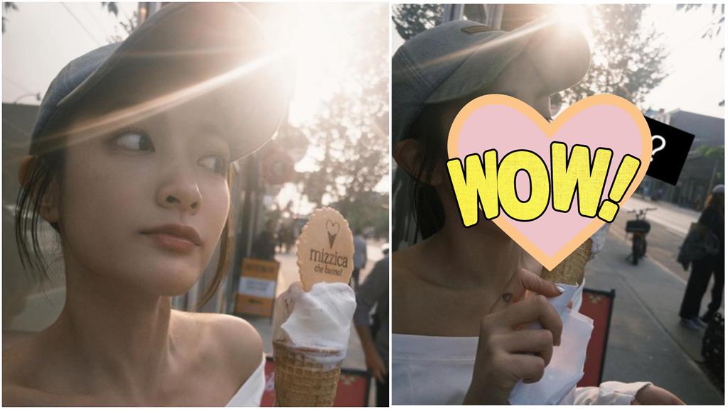 王淨街頭「真實面貌」曝!超透布料下「真實曲線」藏不住