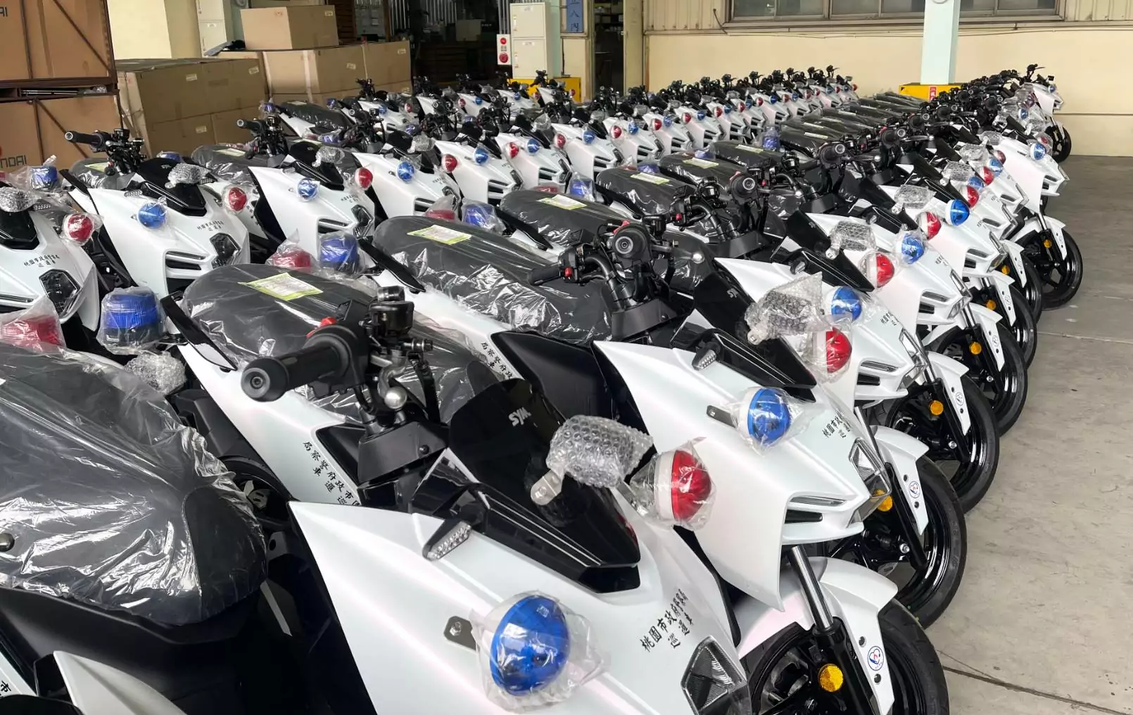桃警採購高性能巡邏機車 提升員警執勤效率 桃警採購高性能巡邏機車 提升員警執勤效率