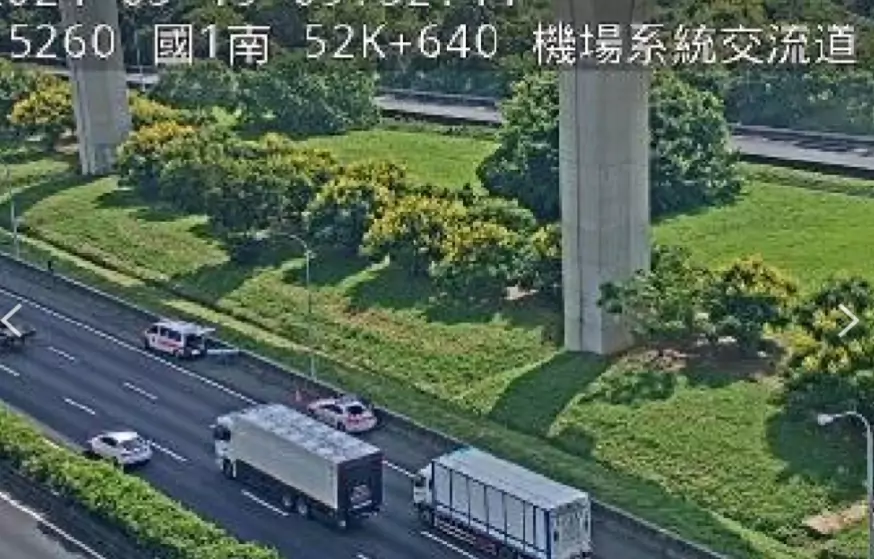 男墜27公尺國1五楊高架橋 摔落草皮送醫不治 男墜27公尺國1五楊高架橋 摔落草皮送醫不治
