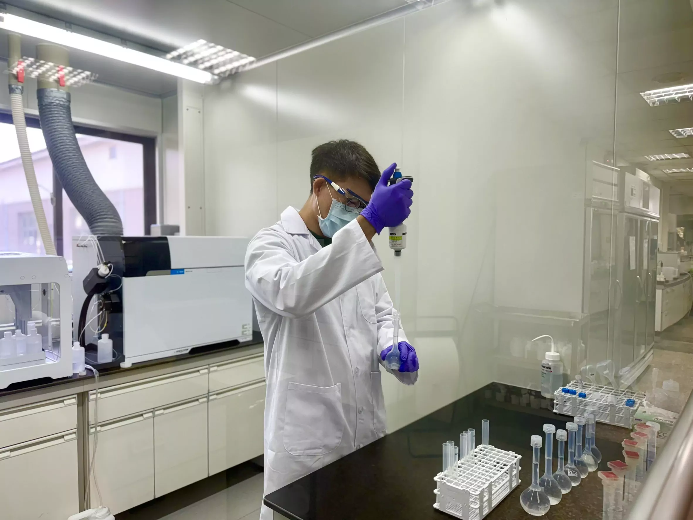 台水二區處水質實驗室再度通過TAF認證 守護民眾飲水安全 台水二區處水質實驗室再度通過TAF認證 守護民眾飲水安全