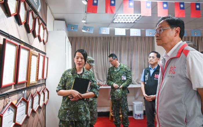 93軍人節前夕 桃市府致贈勞軍款慰勞官兵 20240902193848126