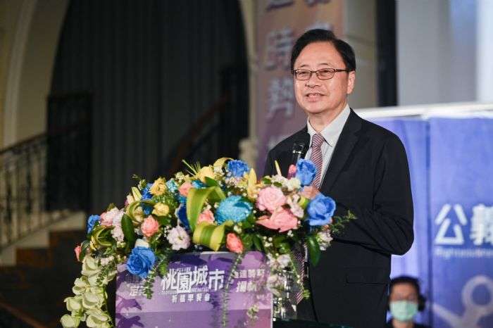張善政出席桃園城市祈禱早餐會 強調施政必須堅持公義 20240907115137924