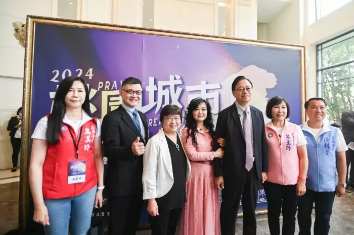 張善政出席桃園城市祈禱早餐會 強調施政必須堅持公義 張善政出席桃園城市祈禱早餐會 強調施政必須堅持公義