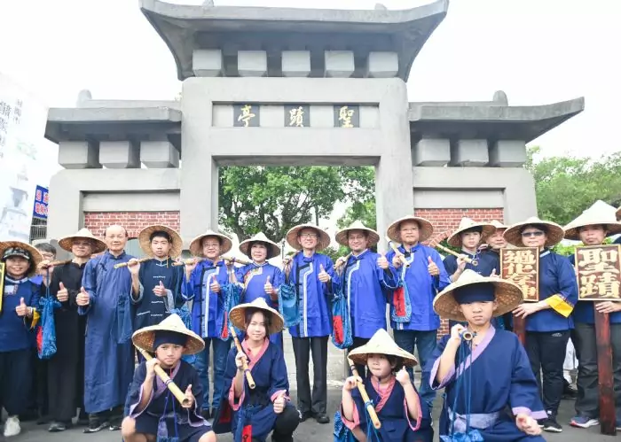龍潭聖蹟亭迎150周年 王明鉅出席「送聖蹟祭典」推廣傳統文化 龍潭聖蹟亭迎150周年 王明鉅出席「送聖蹟祭典」推廣傳統文化
