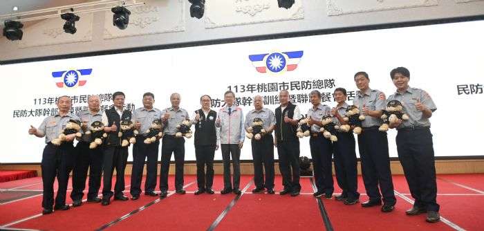 桃園舉辦民防幹訓 王明鉅表揚績優人員 20240909212643005