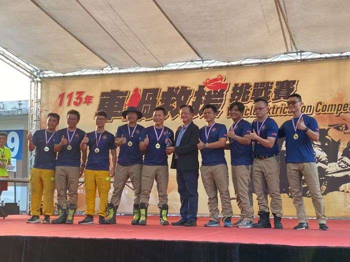 桃消勇奪車禍救援挑戰賽4連霸 11月將代表台灣出國比賽