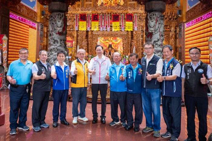 出席桃竹苗區開漳聖王廟團活動聯誼會 張善政:全力支持地方宗教文化發展 20240921135705186