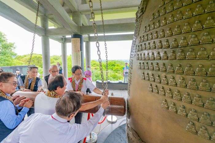 帶給桃園市民安定力量 香光山寺大雄寶殿今上樑 20240922122913845