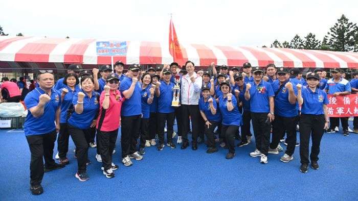 桃園後指部運動會睽違3年回歸 凝聚後備軍人向心力 20240928161611448