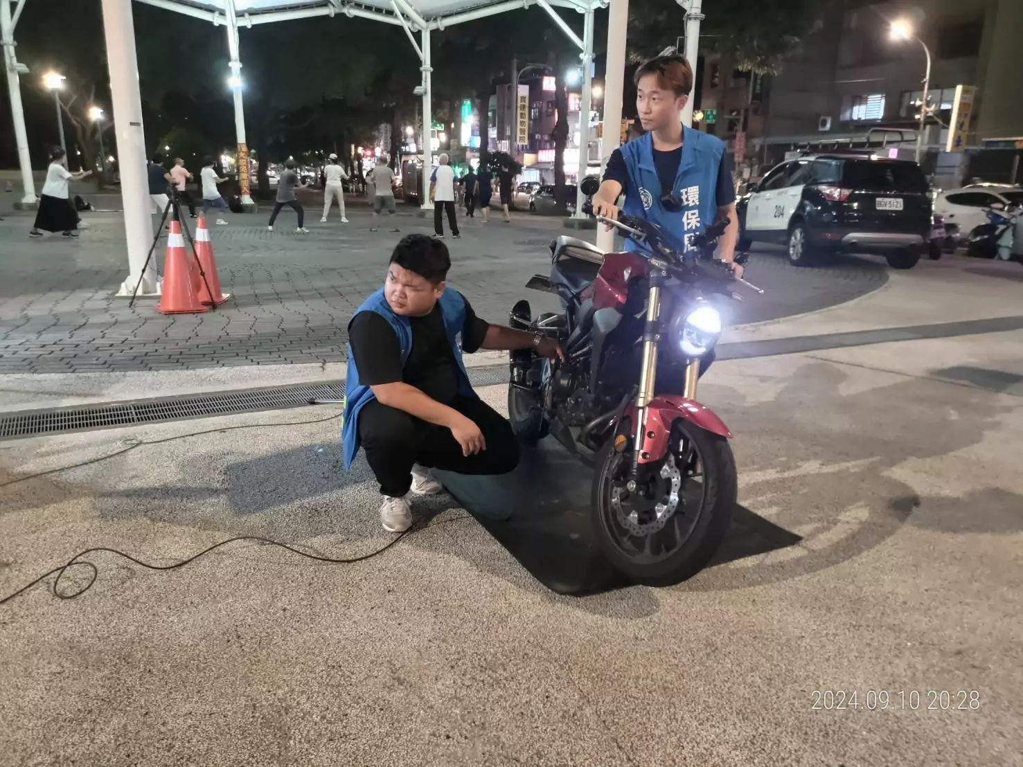 桃園環警監聯手稽查噪音車 一晚逮12輛超標重罰逾萬 235092
