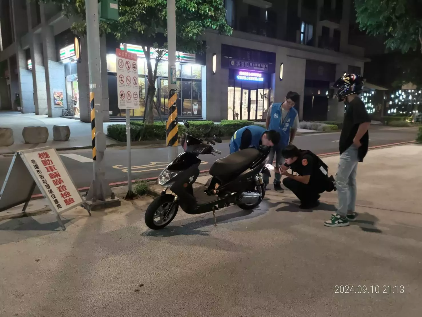 桃園環警監聯手稽查噪音車 一晚逮12輛超標重罰逾萬 235288