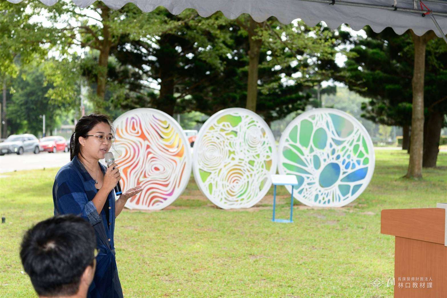 林口長庚攜手桃園文化局認養「汲光片羽」延續在地藝術之美 327085