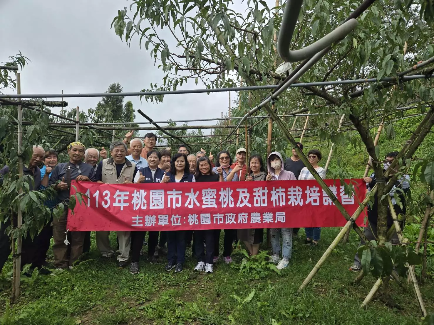 桃園農業局助力拉拉山果樹產業發展 提升復興農友栽培技術 桃園農業局助力拉拉山果樹產業發展 提升復興農友栽培技術