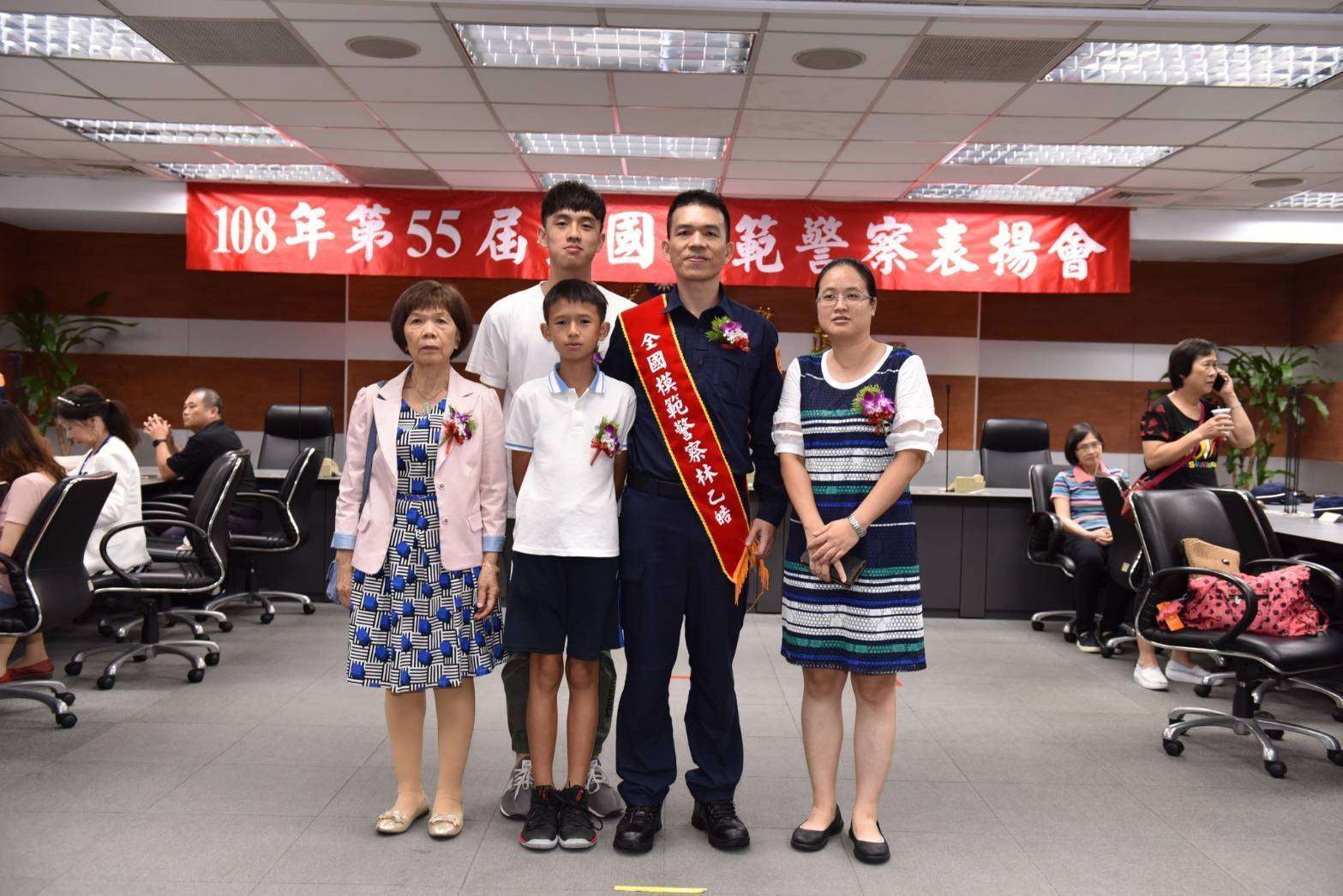 副分局長回警大上警正班 2位兒子也在校受訓 472213