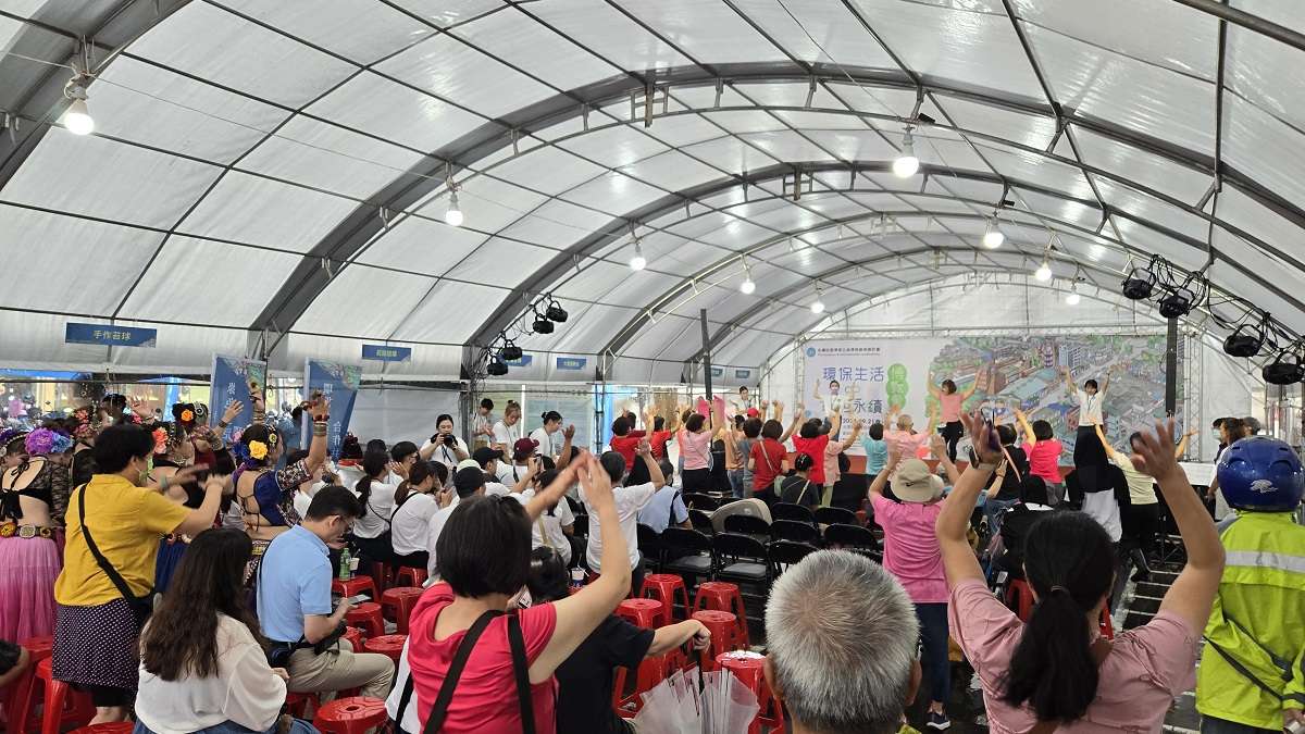 中原大學落實「再用」理念 永續博覽會鼓勵民眾實踐綠色生活 6446846