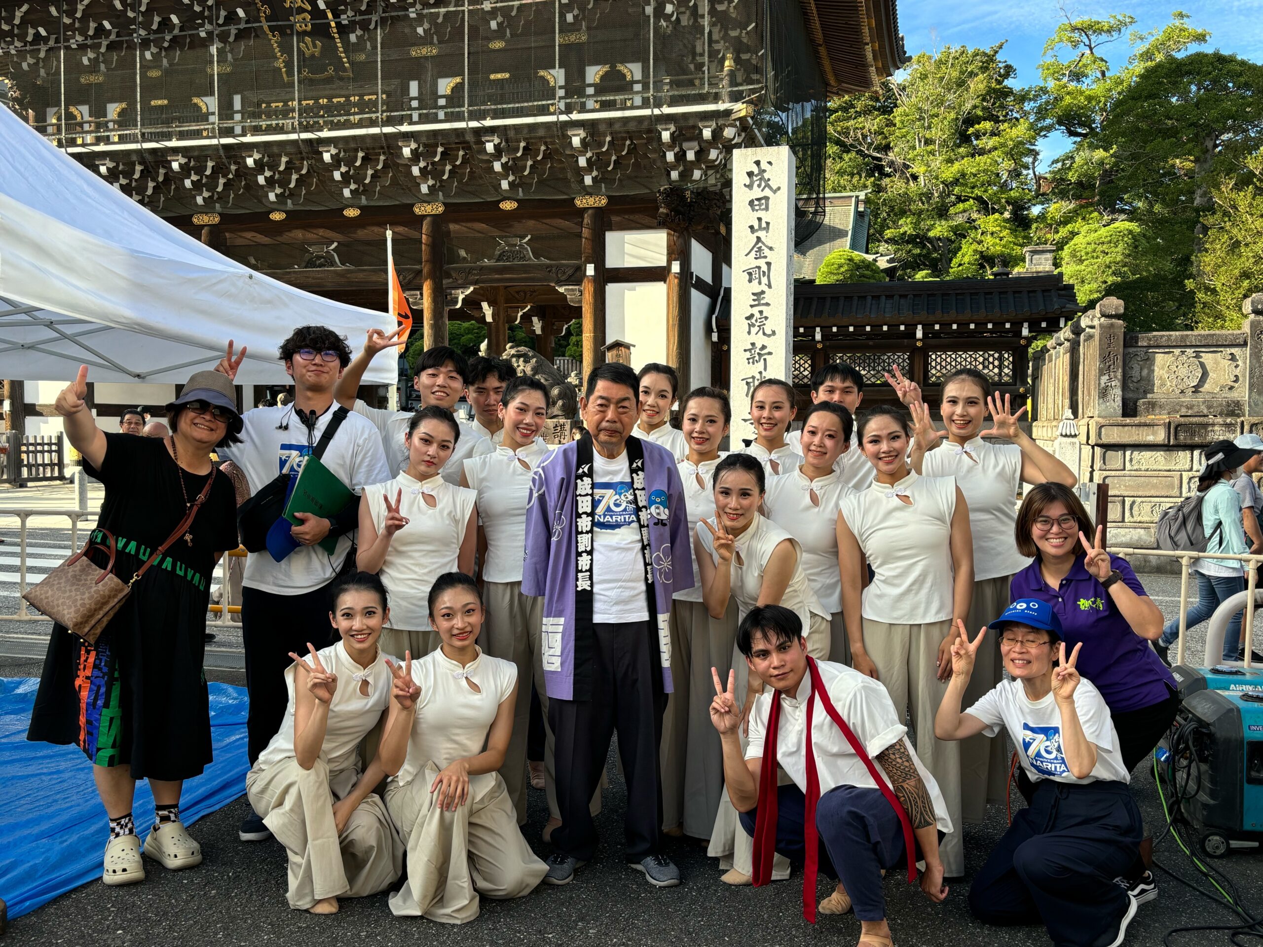 桃園敦青舞蹈團亮相「成田傳統藝能祭」登台展現台灣風采 7981651 scaled