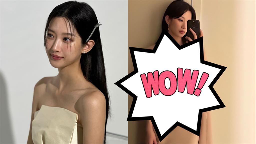 文佳煐機場穿搭超吸睛 秀超纖細螞蟻腰