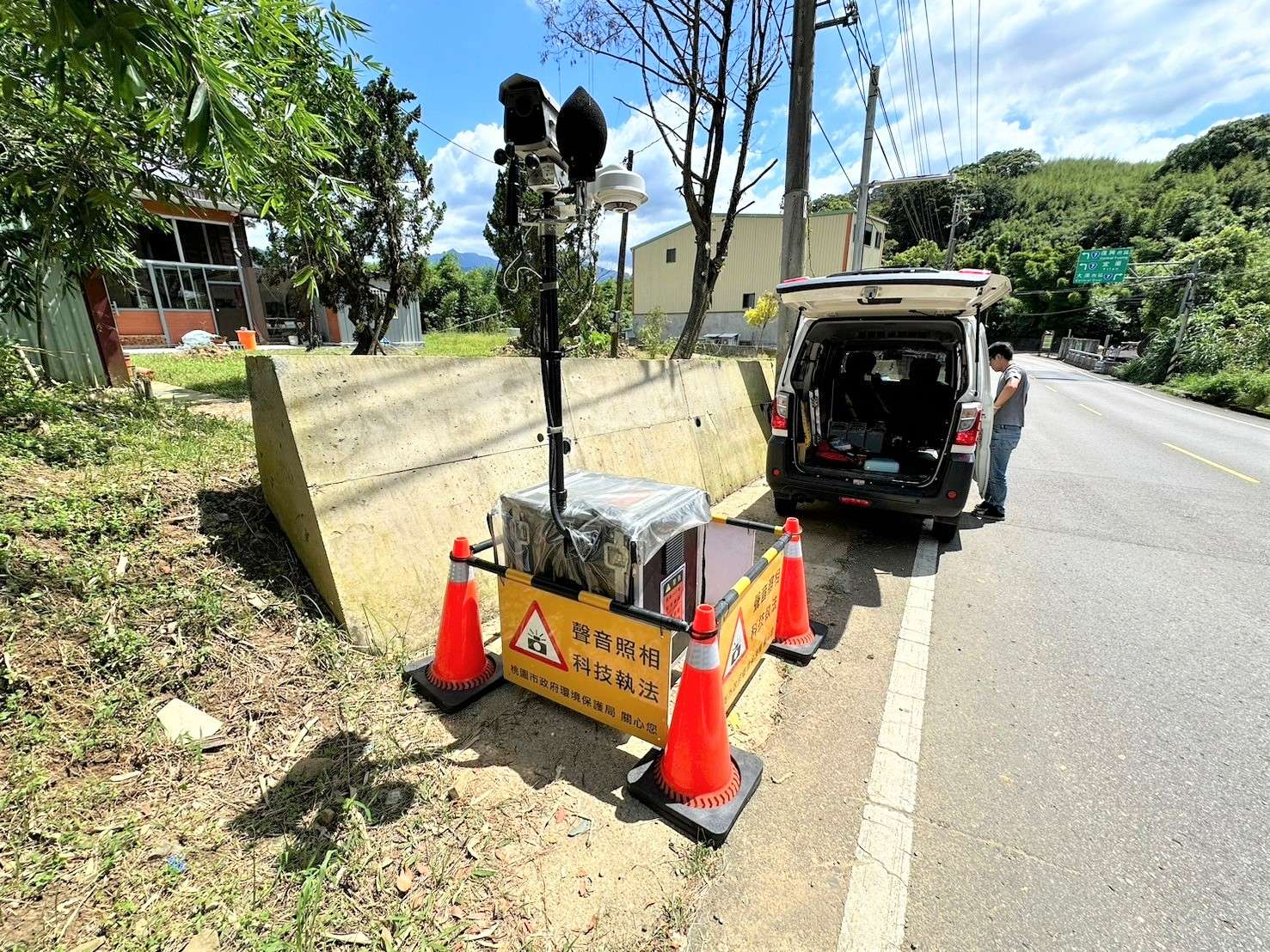 桃園環警攜手復興區公所 籲民眾勿騎違法改裝車擾民 LINE ALBUM 0709復興區三民路一段6號 固定式21架設 240801 4 0 0