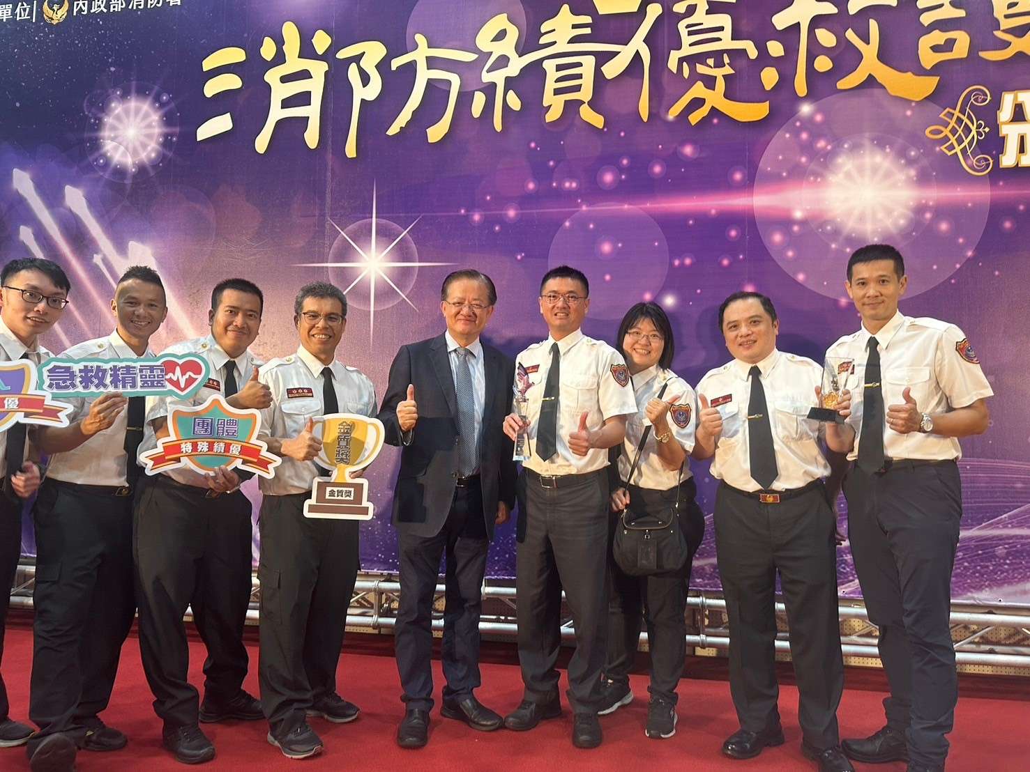 全國消防績優救護人員、團體得獎揭曉 桃消囊括多個獎項 S 1203109892 1