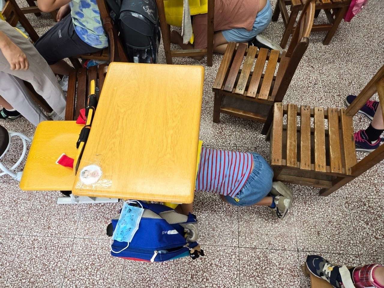 桃消內壢分隊前進校園 傳授特殊生地震應變3要訣 S 124141787 0