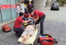 緊急!男口吐白沫後失去呼吸心跳 桃消大有分隊即刻救援